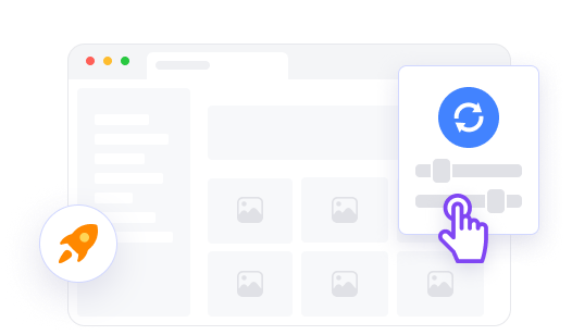 One-Click Synchronisation